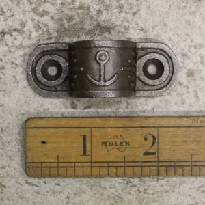Pipe Clamp – Tube Swivel Hand Rail Fitting, 15mm Cast Antique Iron