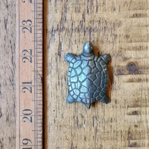 Tortoise Paperweight – Solid Cast Iron Ornament (50mm)