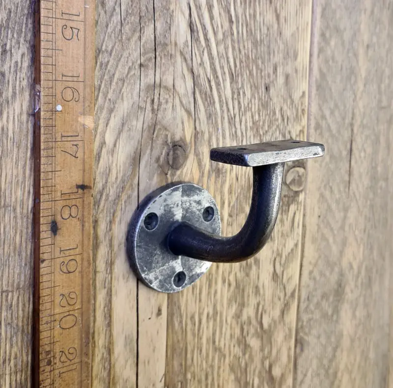 Hand Rail Bracket – Cast Antique Iron Wall Support (3″ / 75mm)