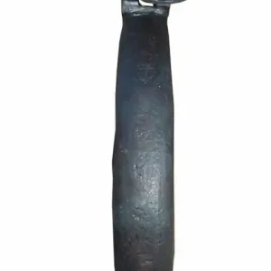 Suffolk Latch – Handforged Bean End Door Latch Black Beeswax 8″ (200mm)