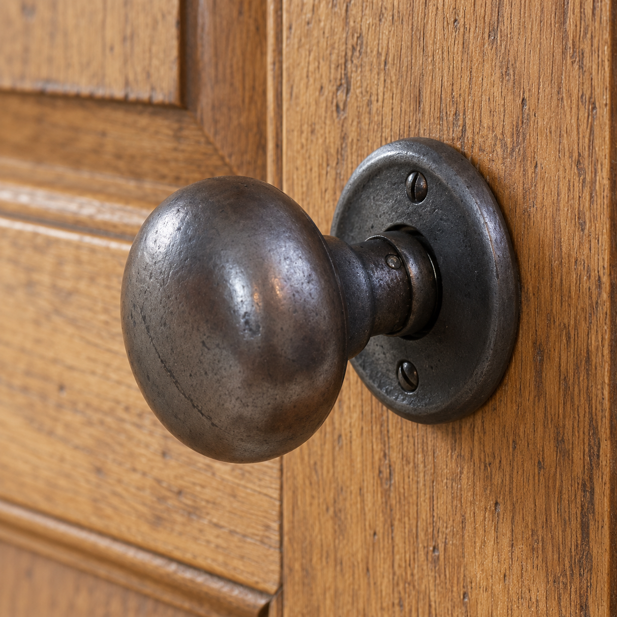 Traditional door hardware