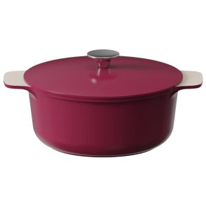 Cooksmart Signature Casserole Pot – Raspberry